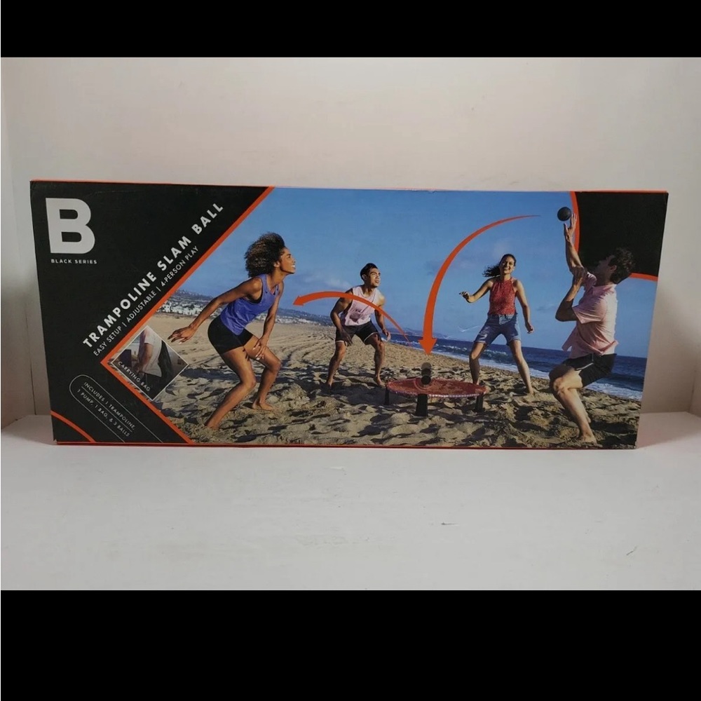 BLACK SERIES
Trampoline Slam Ball Set, 6 Piece